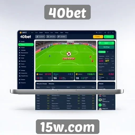 Interface do usuário e experiência de navegação no 40bet